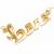 Pingente "meu nome" em ouro 18k - para at� 5 letras