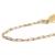 Pulseira de chapa em ouro amarelo 18k