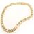 Pulseira masculina semi oca de ouro 18k