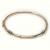 Bracelete em ouro 18k - Argolas polida 3 cores