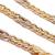 Pulseira de ouro 18k - Groumette Semi oca