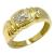 Anel em ouro 18k com brilhantes