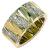 Anel em ouro amarelo 18k com diamantes
