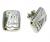 Brinco em ouro branco 18k com diamantes