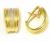 Brinco em ouro amerelo e branco 18k