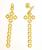 Brinco em ouro amarelo 18k