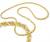 Corrente de ouro amarelo, branco e verm. 18k - Corda