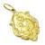 Medalha de S�o Jos� em ouro 18k
