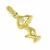 Pingente em ouro amarelo 18k - Snoop