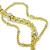 Pulseira de ouro amarelo e branco 18k