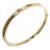 Bracelete em ouro amarelo e branco 18k -