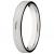 Alian�a anat�mica em ouro branco 18k - Unidade