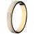 Alian�a ouro branco e amarelo 18k-Pre�o unit�rio