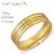 Alian�a anat�mica em ouro 18k - Pre�o unit�rio