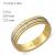 Alian�a em ouro branco e amarelo 18k - Unidade