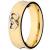Alian�a ouro 18k com brilhante - Pre�o unit�rio