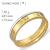 Alian�a ouro 18k com diamantes - Pre�o unit�rio