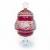 Bomboni�rre de cristal Vermelho San Carlos 32 cm