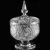 Bomboni�re de cristal Walther Glass de 23 cm