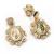 Brinco de brilhantes em ouro 18k- N.Sra.das Gra�as