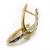 Brinco PORTO de brilhantes em ouro amarelo 18k