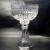 Fruteira de cristal importado com 34 cm