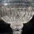 Fruteira de cristal importado com 34 cm