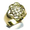 Anel em ouro 18k c/ brilhantes
