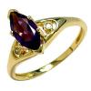 Anel em ouro 18k com ametista e brilhantes