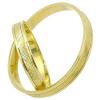 Par de alian�as em ouro 18k