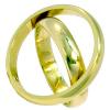 Par de alian�as em ouro 18k