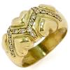 Anel em ouro 18k com brilhantes