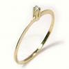 Solit�rio em amarelo ouro 18k
