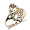 Anel em ouro 18k c/ brilhantes
