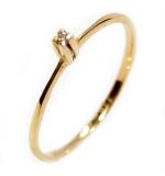 Anel Solitário em ouro amarelo 18k - 2ANB0361 Anel Solitário em ouro amarelo 18k - 2ANB0361