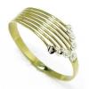 Anel em ouro amarelo e branco 18k