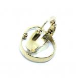 Argola africana infantil em ouro 18k feminina - 2BRO1057 Argola africana infantil em ouro 18k feminina - 2BRO1057