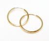 Argola africana infantil em ouro 18k feminina Argola africana infantil em ouro 18k feminina