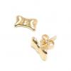 Brinco em ouro 18k feminino - Laço Brinco em ouro 18k feminino - Laço