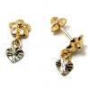 Brinco de ouro amarelo 18k