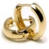 Brinco em ouro amarelo 18k - Fecho alavanca