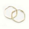 Argola africana em ouro 18k - 2BRO0564 Argola africana em ouro 18k - 2BRO0564