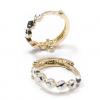 Brinco de ouro amarelo 18k - Fecho alavanca Brinco de ouro amarelo 18k - Fecho alavanca