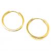 Argola africana de ouro amarelo 18k - 2BRO0614 Argola africana de ouro amarelo 18k - 2BRO0614