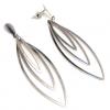 Brinco em ouro branco 18k