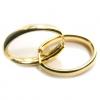 Argola Africana oval em ouro amarelo 18k