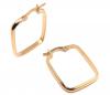 Africana em ouro 18k - retangular