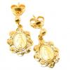 Brinco em ouro 18k feminino - N.Sra. das Graças Brinco em ouro 18k feminino - N.Sra. das Graças