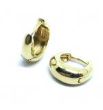 Argola Africana em ouro amarelo 18k feminina - 2BRO1048 Argola Africana em ouro amarelo 18k feminina - 2BRO1048