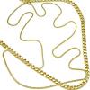 Corrente de ouro amarelo 18k - Groumette - 60 cm